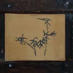 Small Vintage Japanese Wooden Box